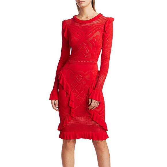 Alexis sivan ruffle dress Clearance